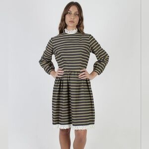 Vintage 60s Mod Striped Dress